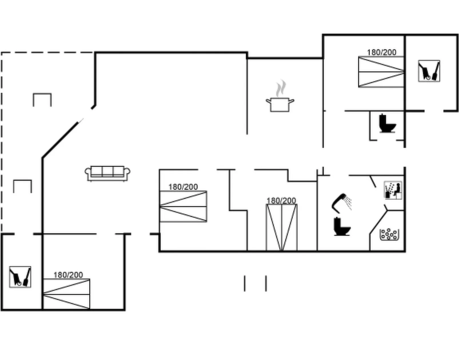 "Arngrim" - 100m from the sea