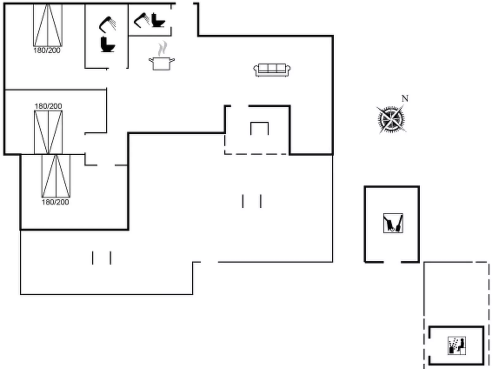 "Leleks" - 200m from the sea