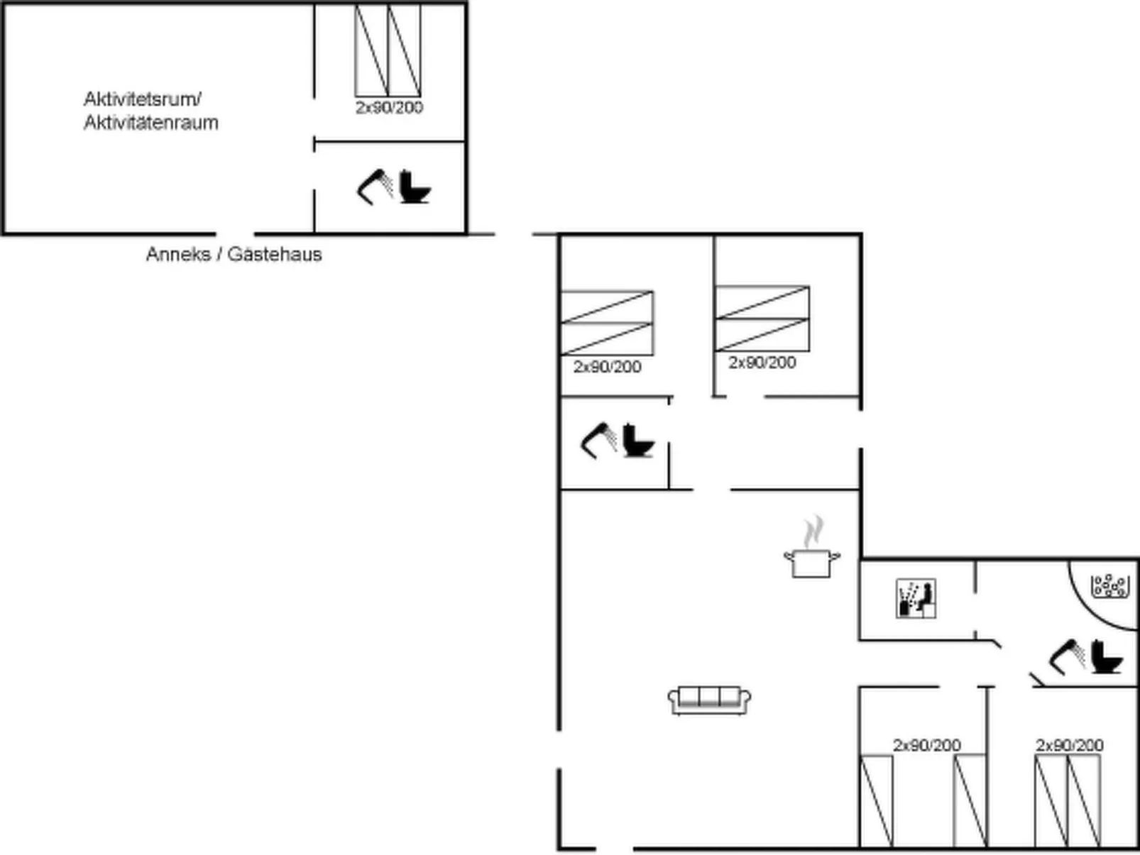 "Fegge" - 1.5km from the sea