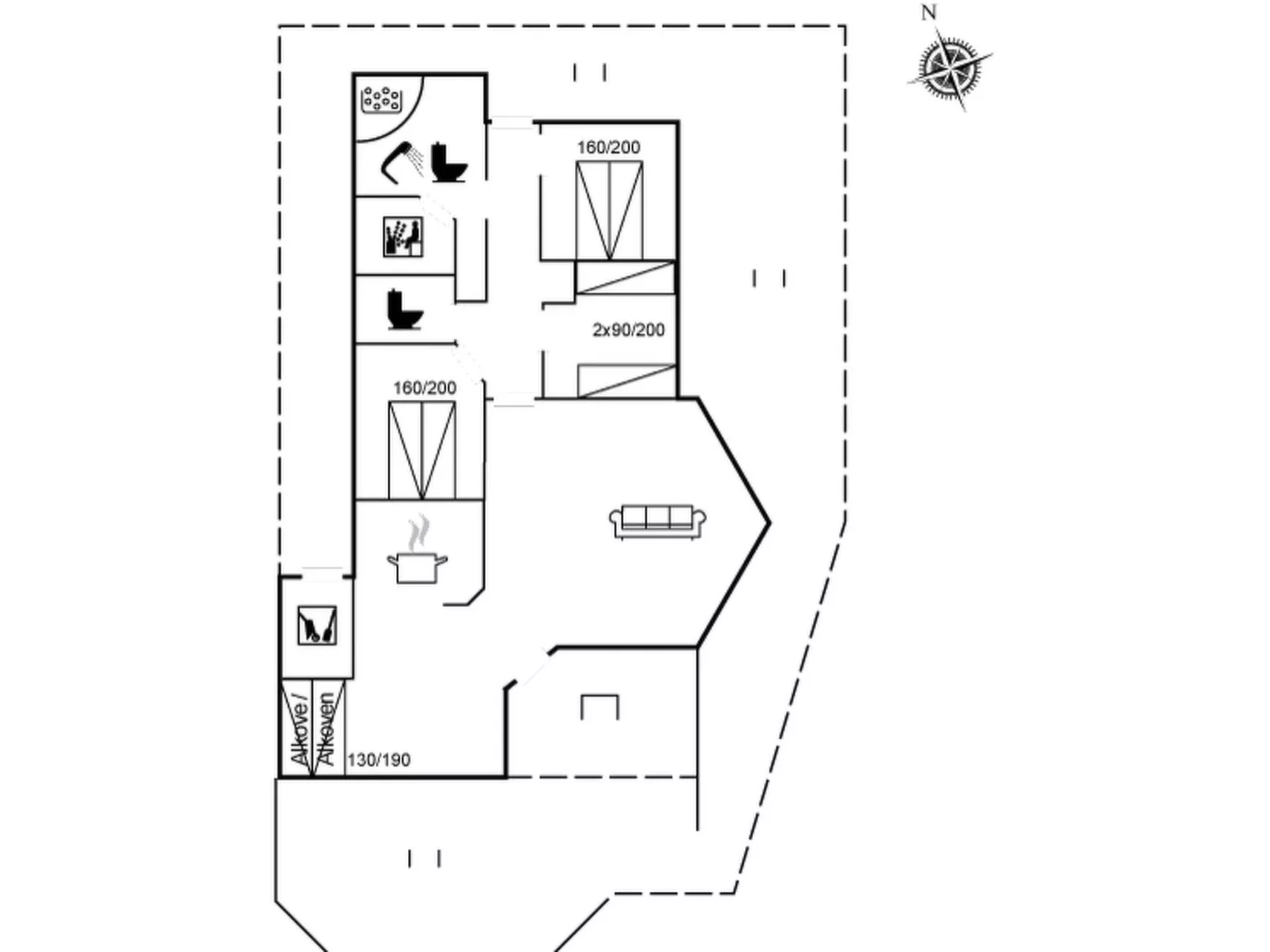 "Augusta" - 700m from the sea