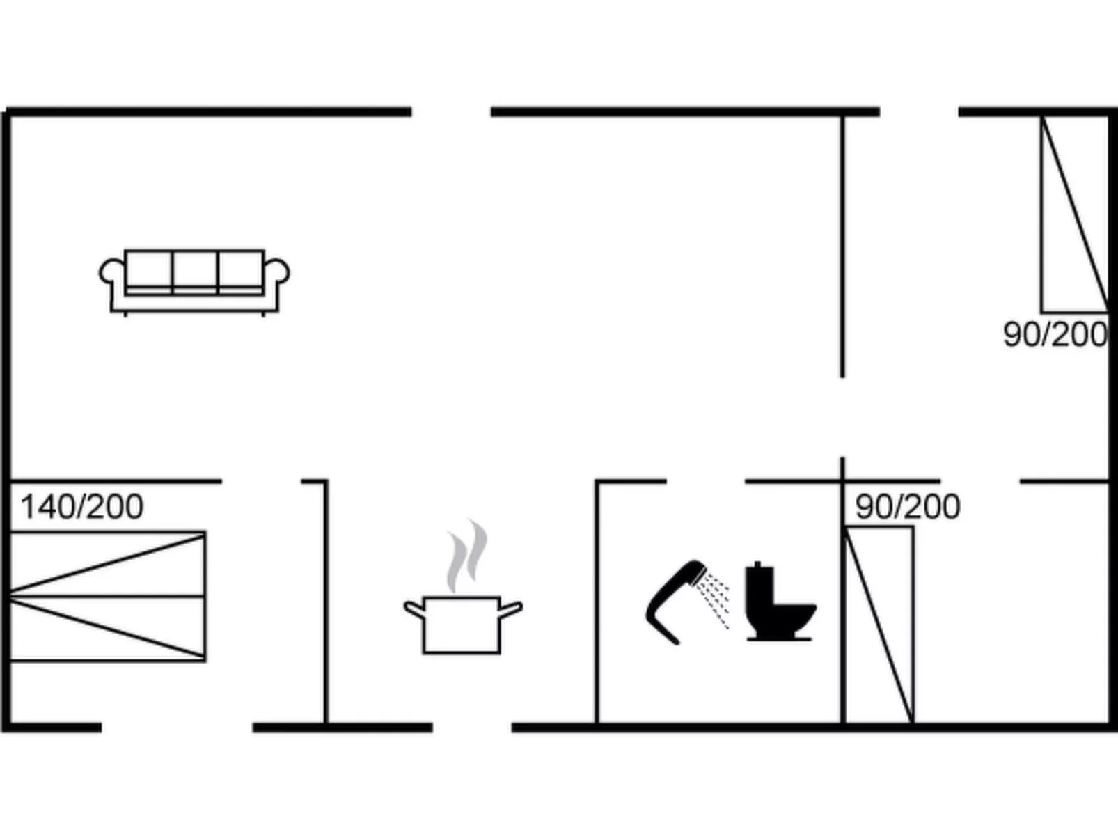 "Josefiina" - 450m to the fjord