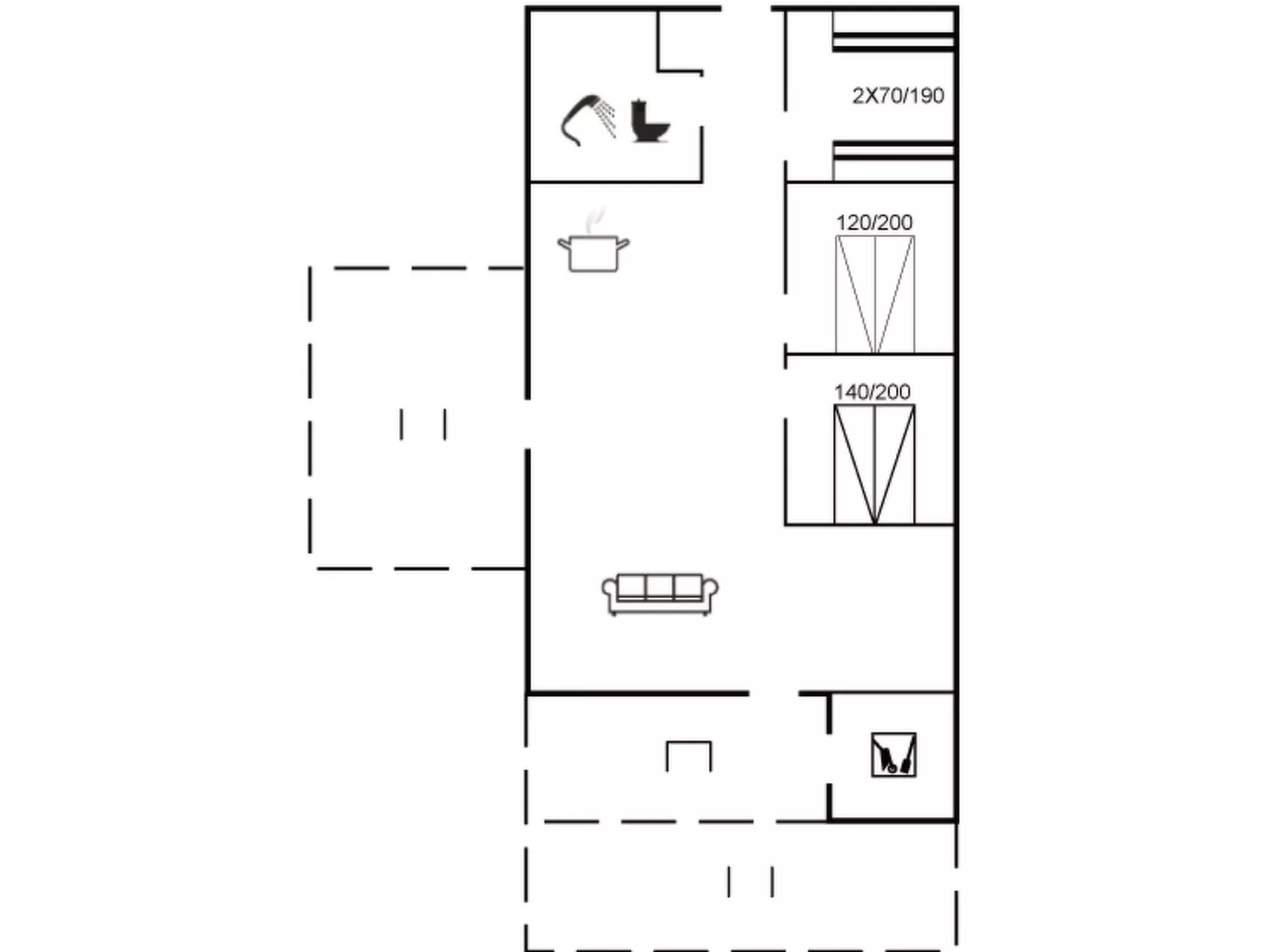 "Aleida" - 100m to the fjord