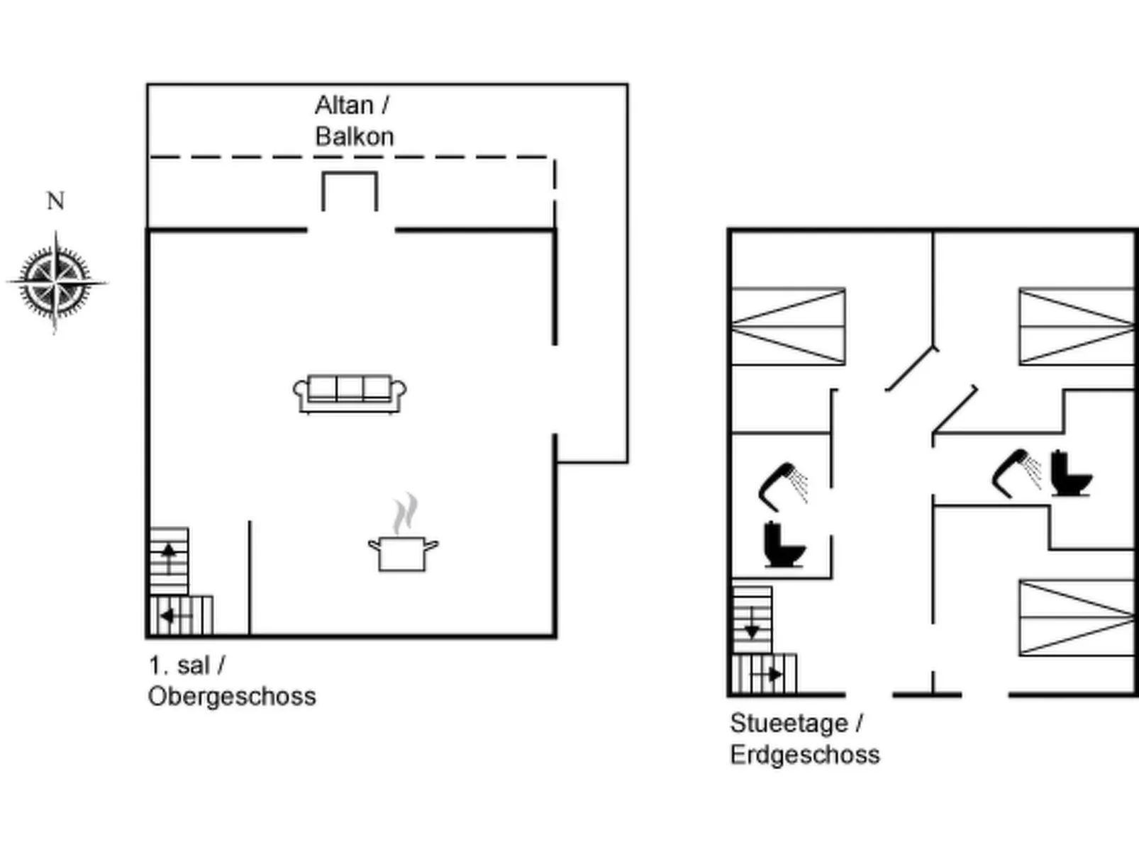 "Gerniot" - 500m from the sea