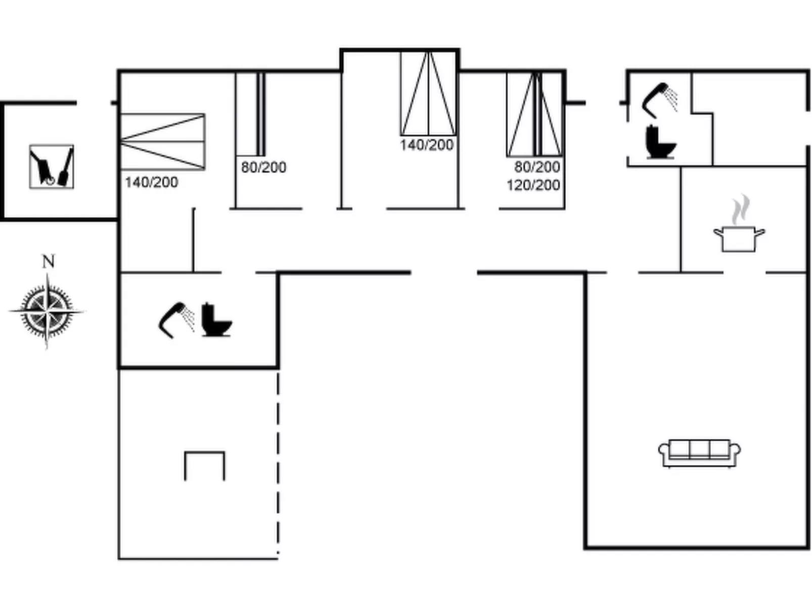 "Danijela" - 1.2km from the sea
