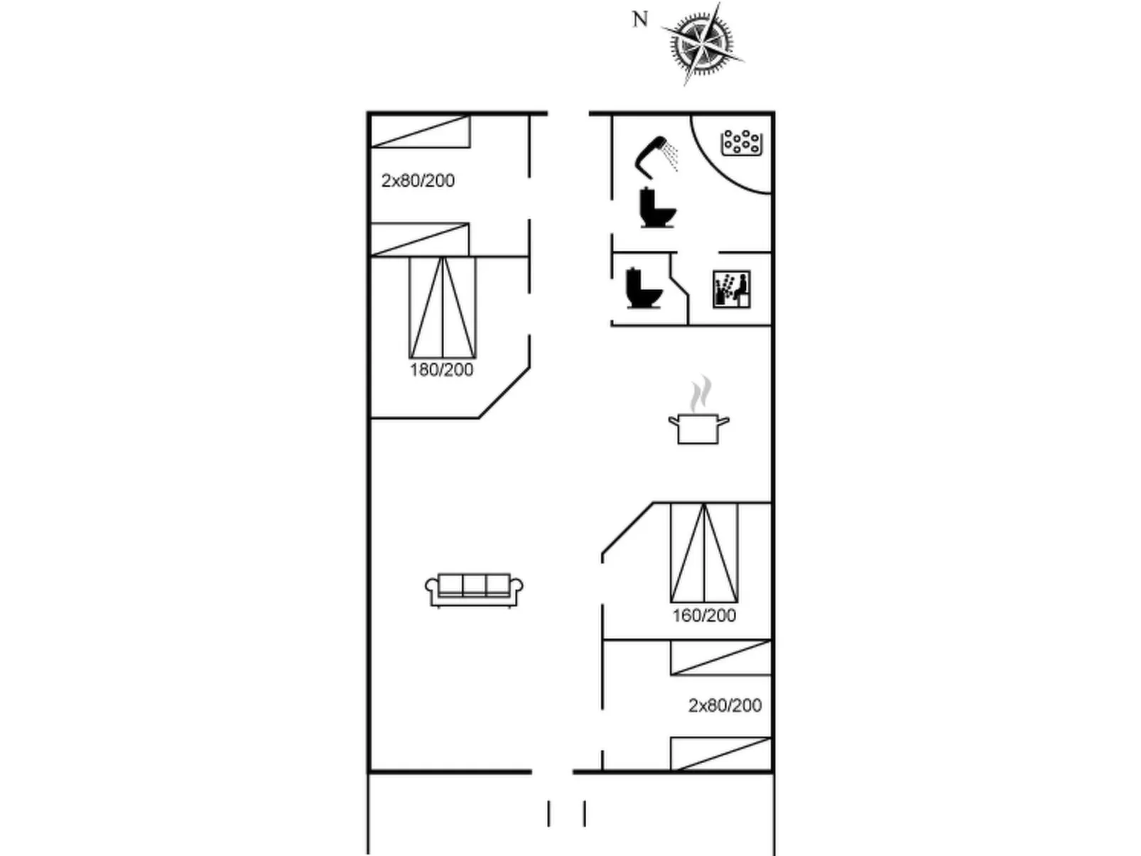 "Merja" - 3km from the sea