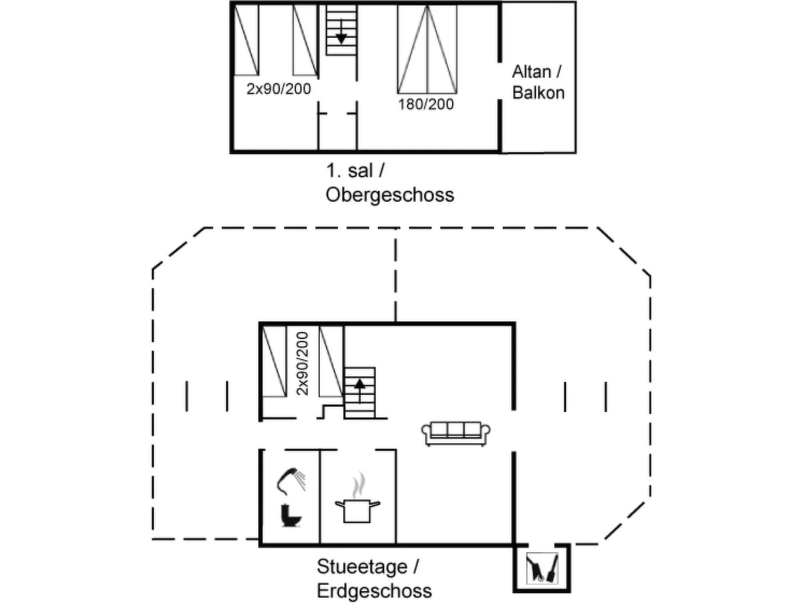 "Teda" - 2km from the sea