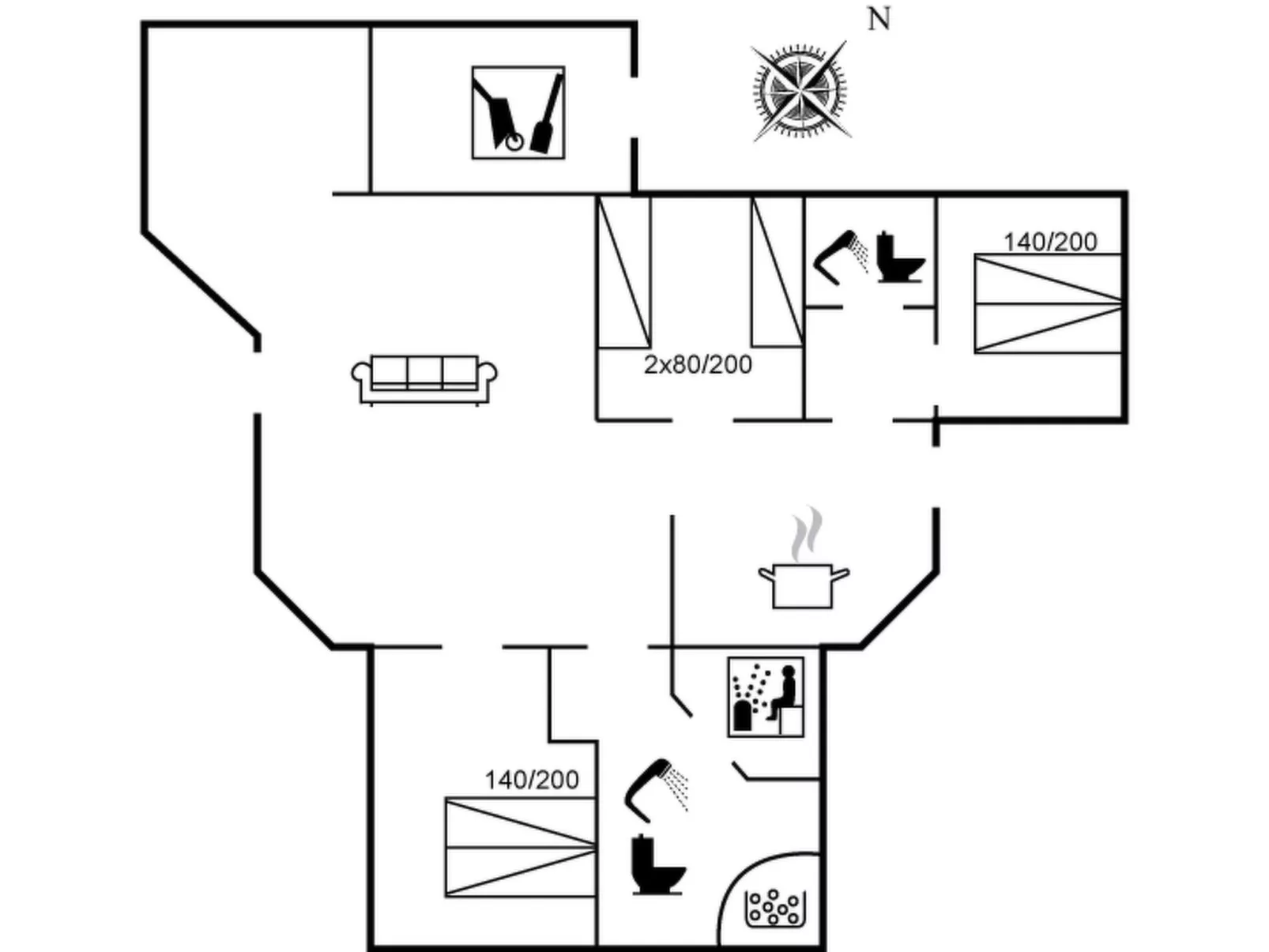 "Dagny" - 300m from the sea