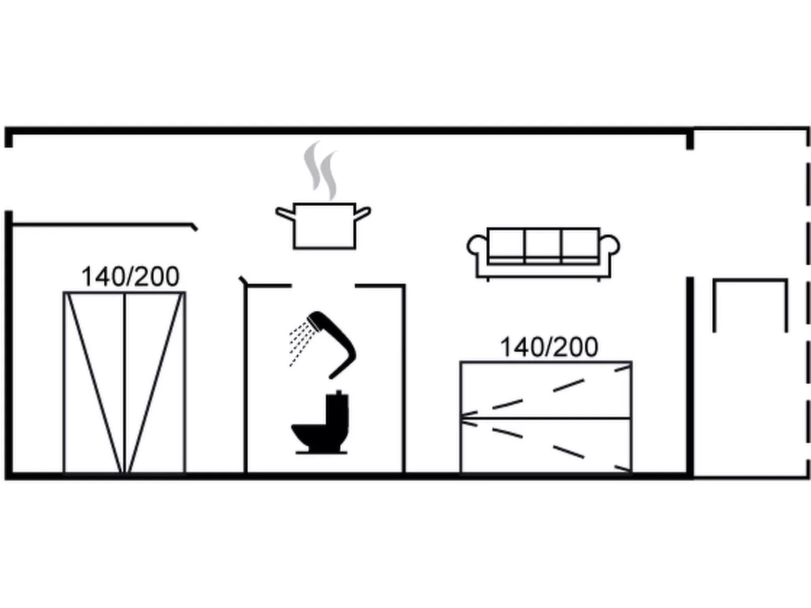"Ama" - 100m from the sea