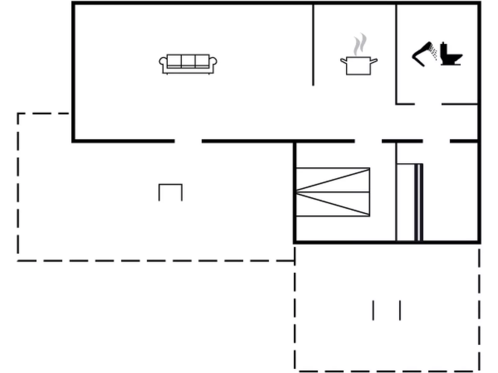 "Asmod" - 300m from the sea