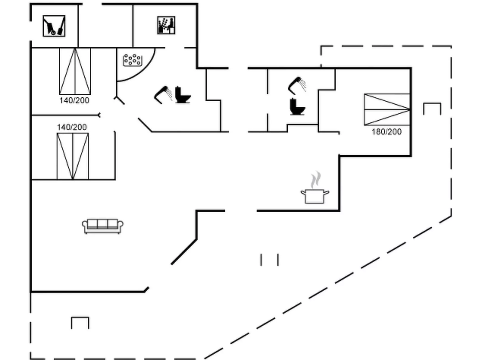 "Nahel" - 150m to the fjord