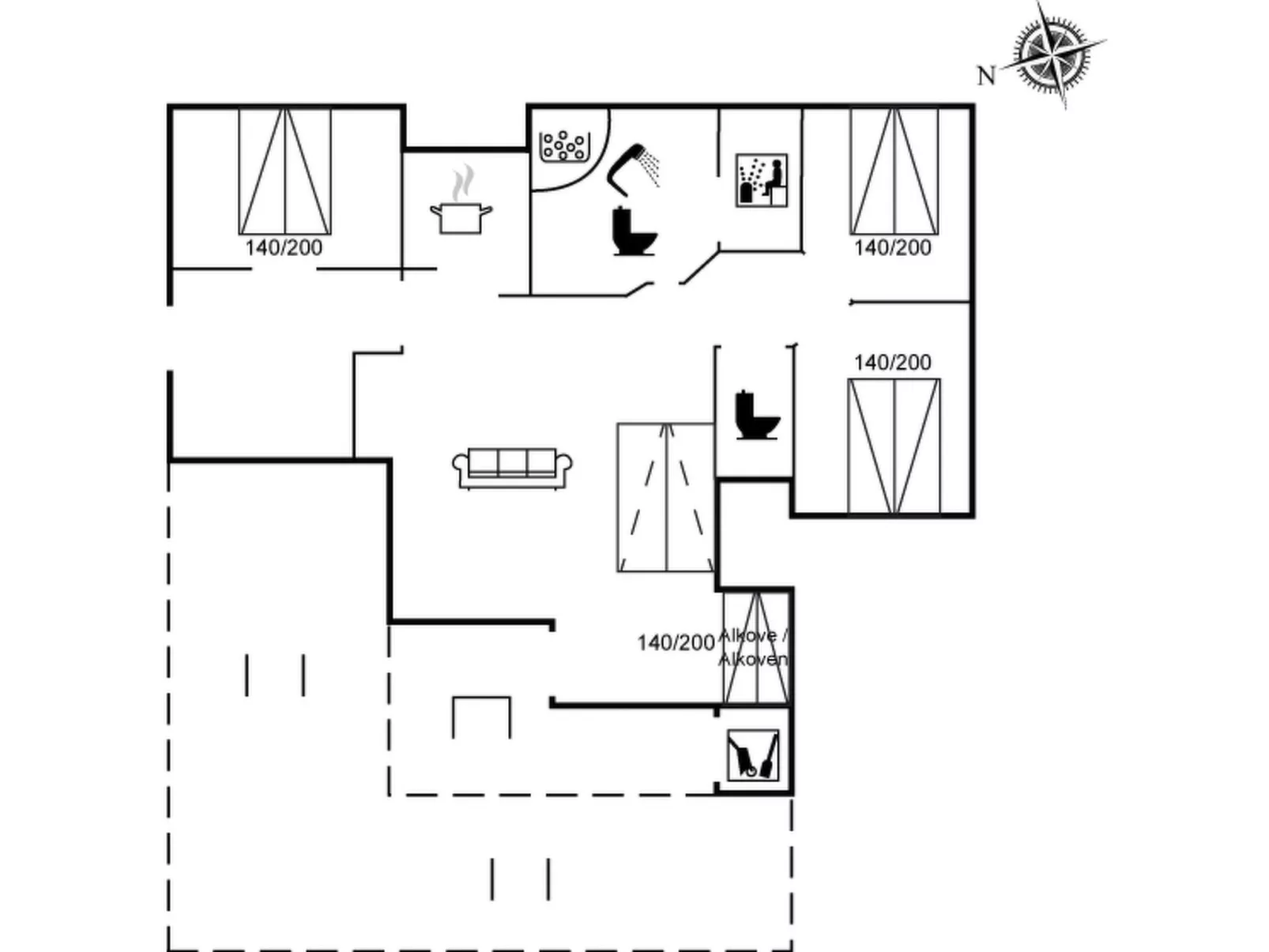 "Dedo" - 300m from the sea