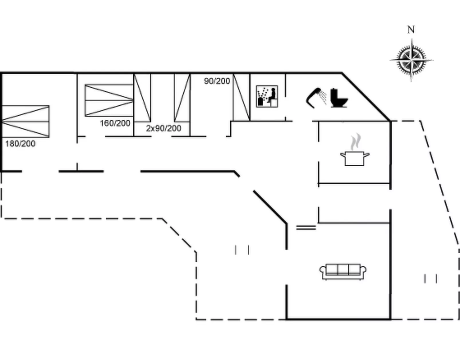 "Gunnie" - 1.1km from the sea