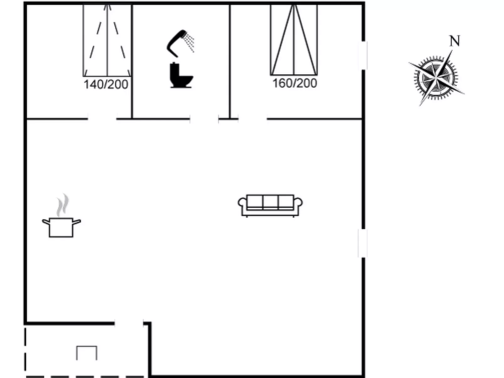 "Botmar" - 10m from the sea