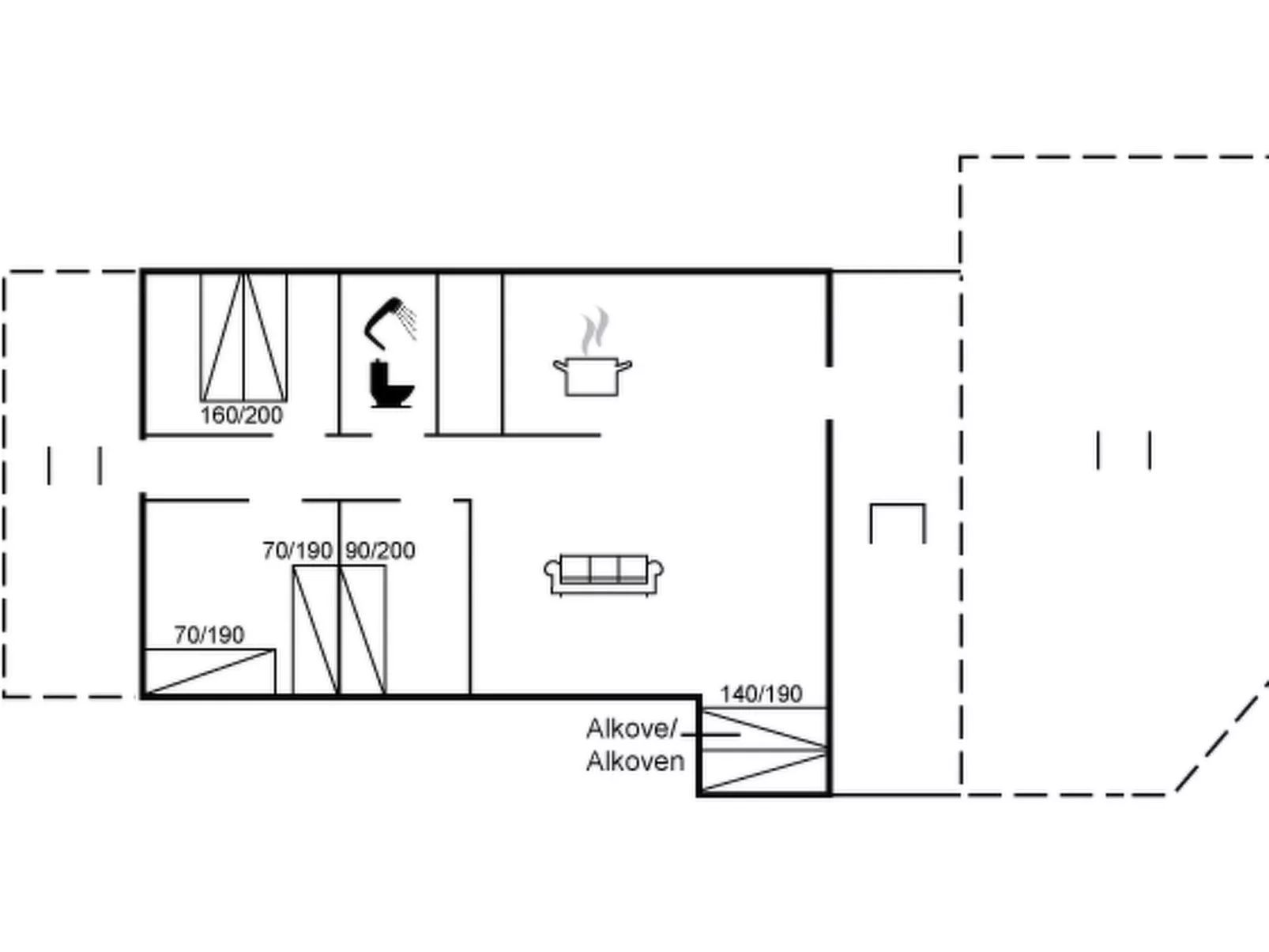"Nilsa" - 400m from the sea