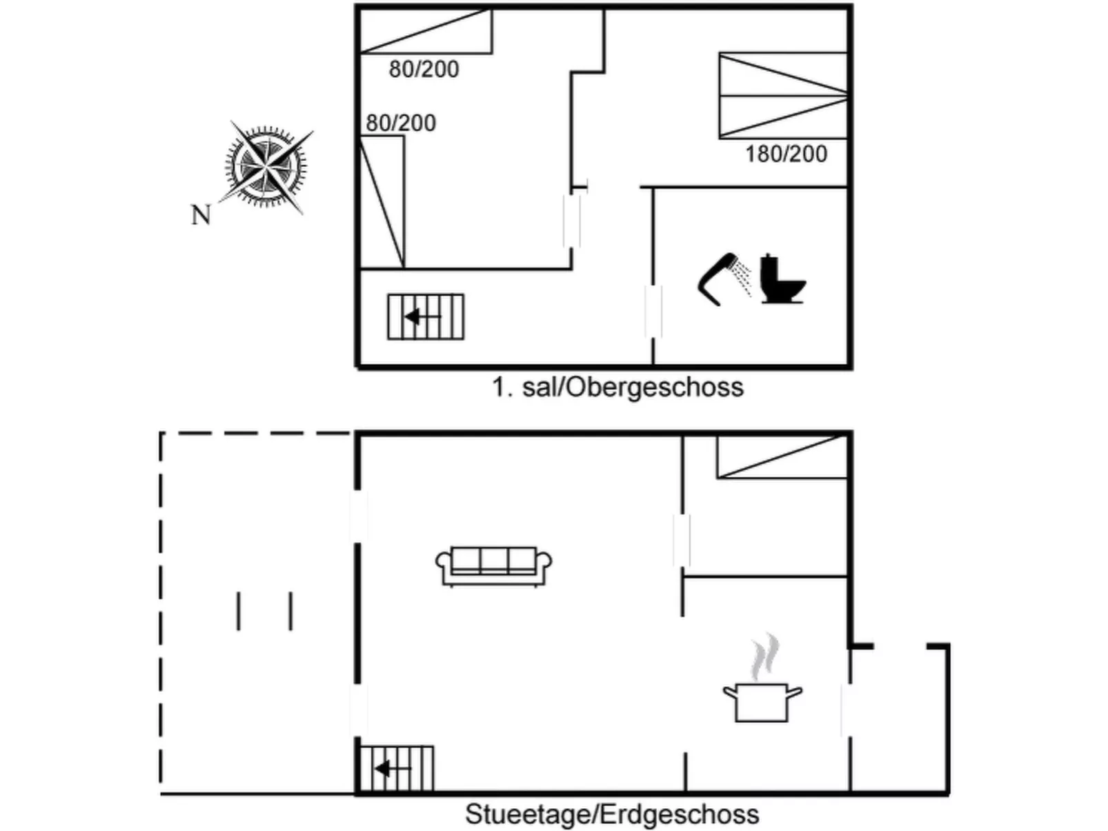 "Withulf" - 2.3km from the sea