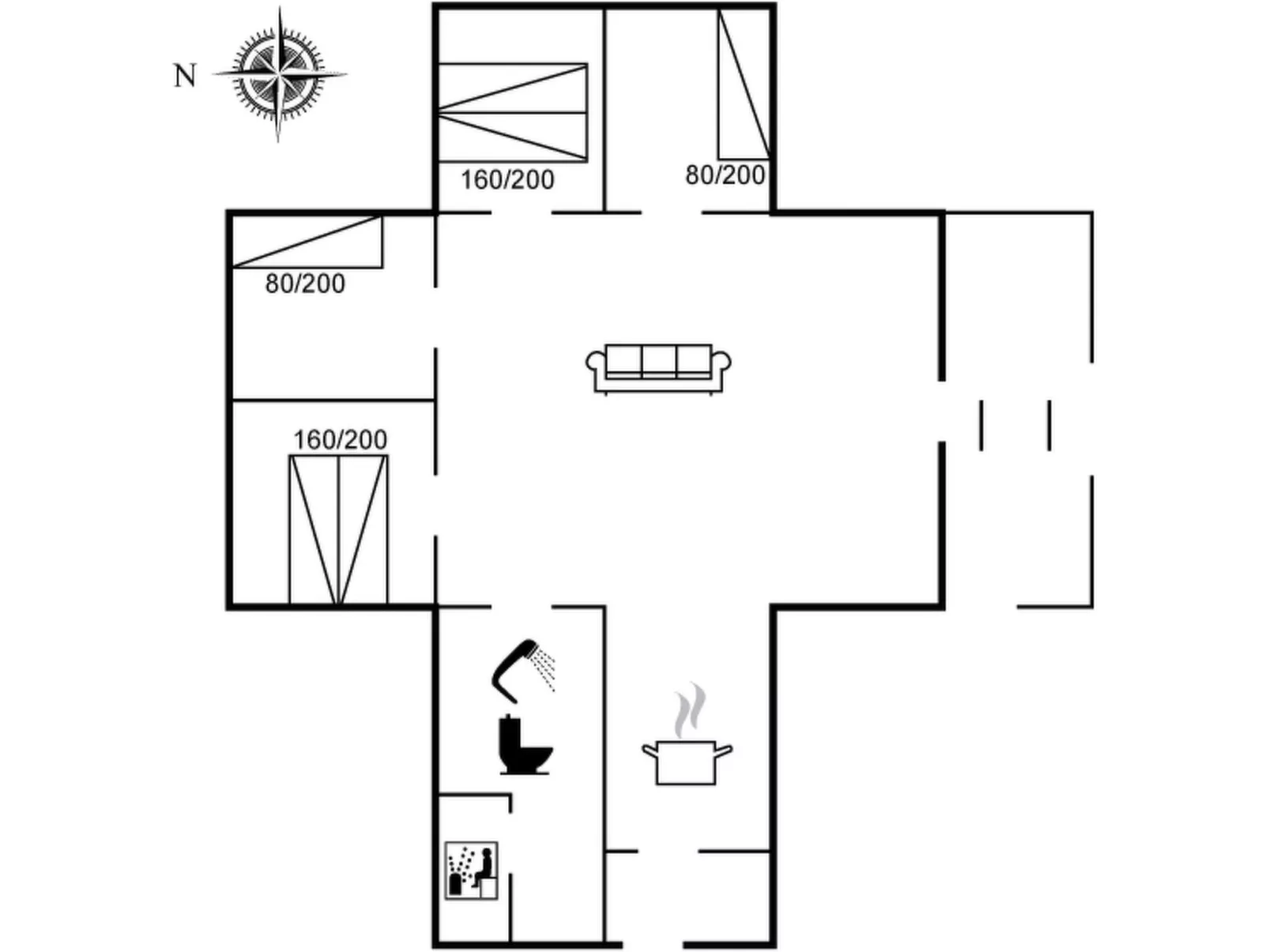 "Gidske" - 300m from the sea