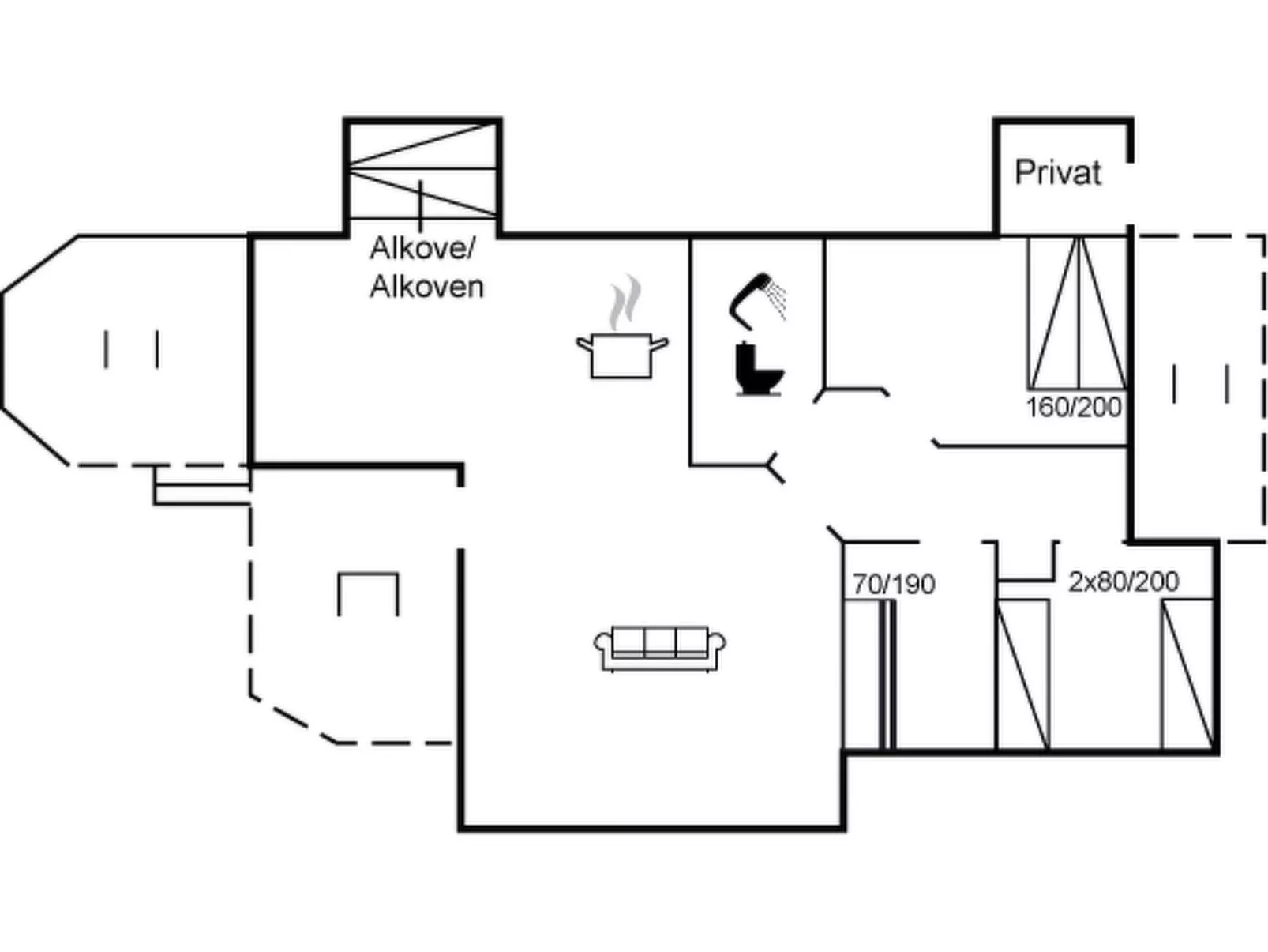 "Arleta" - 250m to the fjord