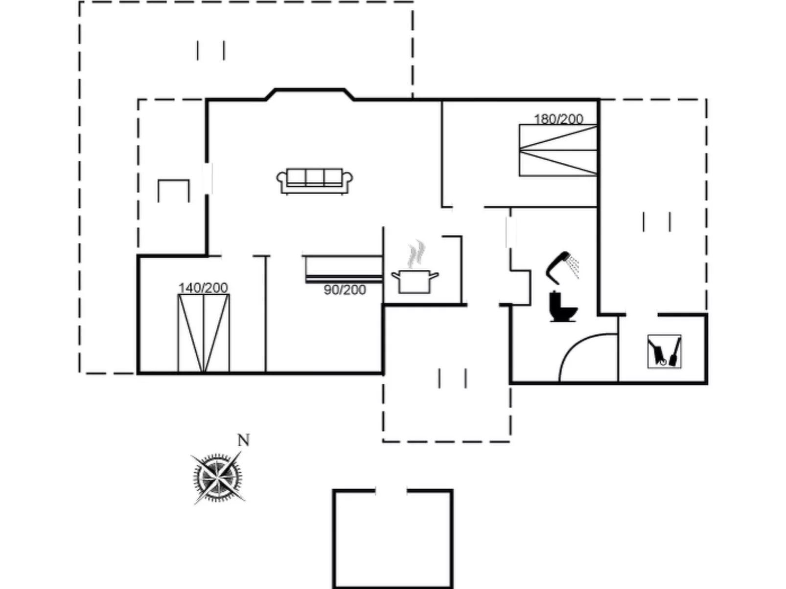"Swale" - 500m from the sea