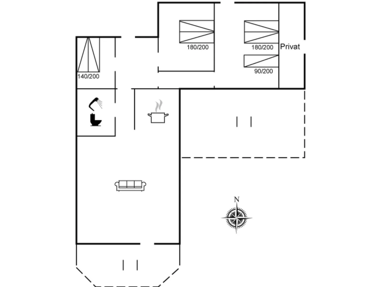 "Windelgard" - 1km from the sea