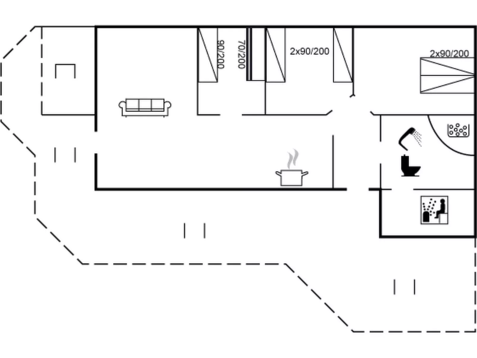 "Eggerich" - 900m from the sea