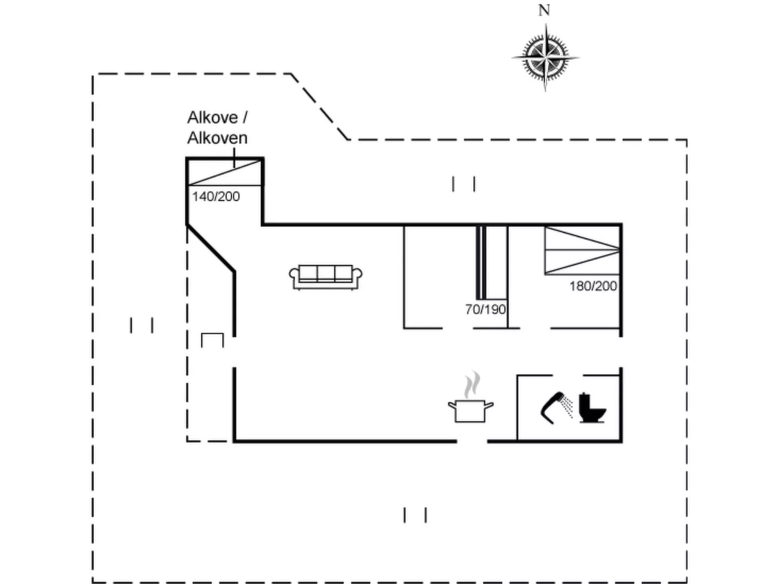 "Franca" - 500m from the sea
