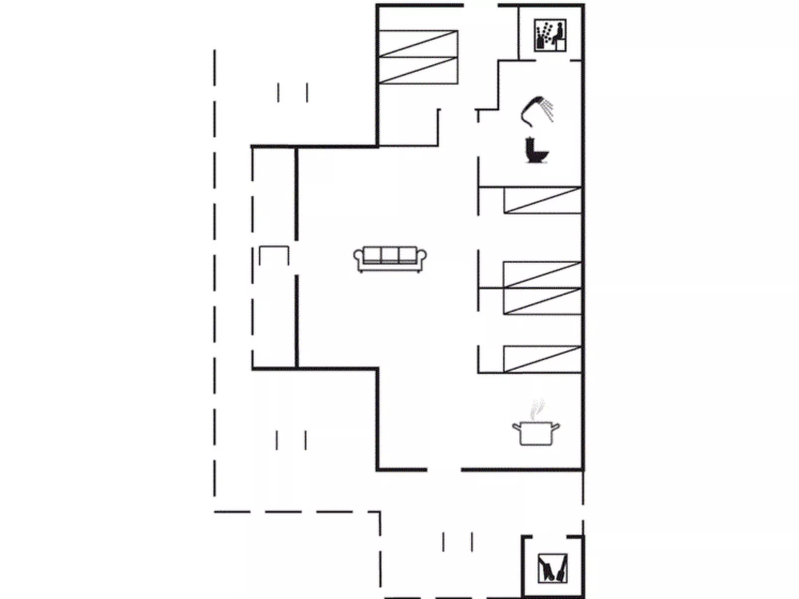 "Patrik" - 1.4km from the sea-Drinnen