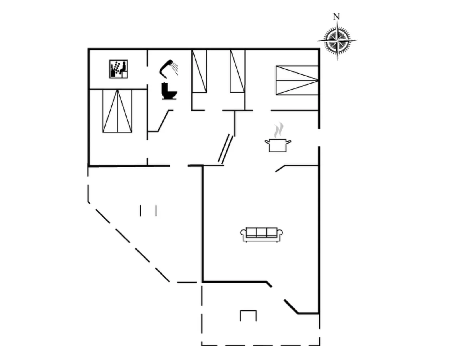 "Farah" - 275m from the sea