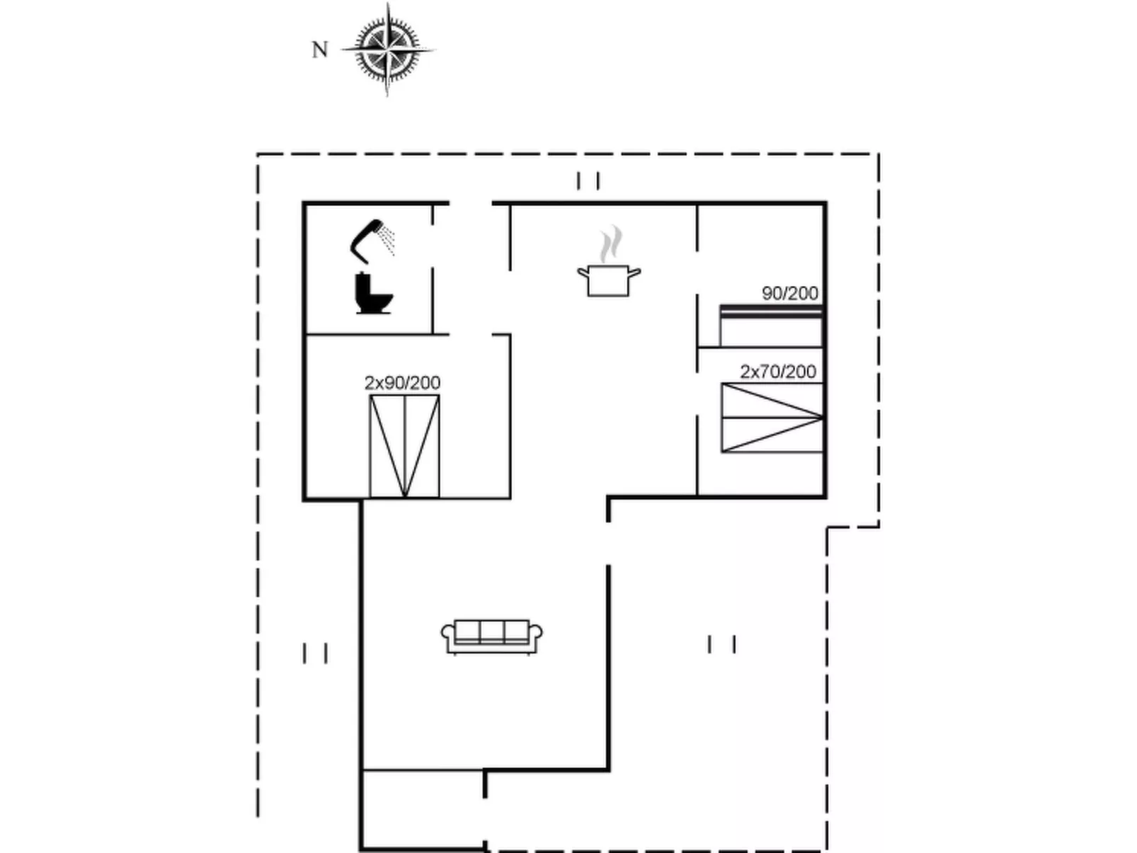 "Simeona" - 140m from the sea