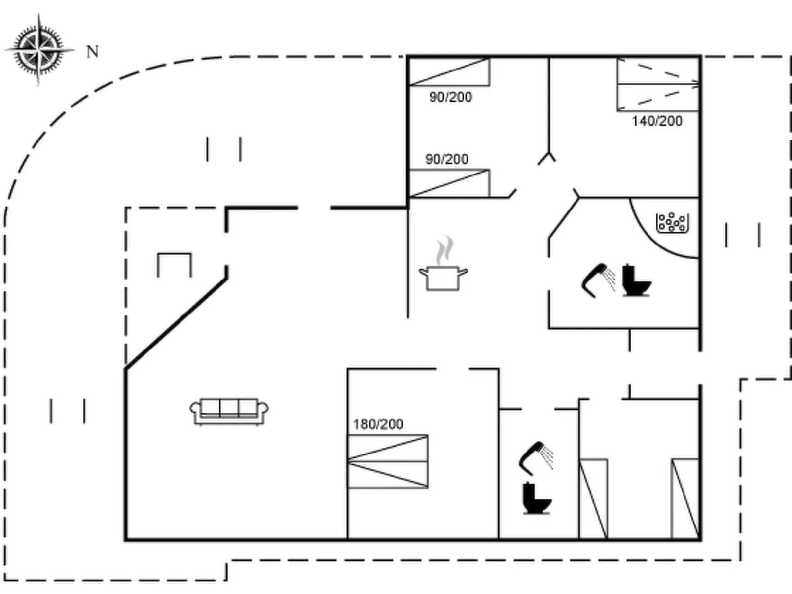 "Ljupco" - 500m to the fjord