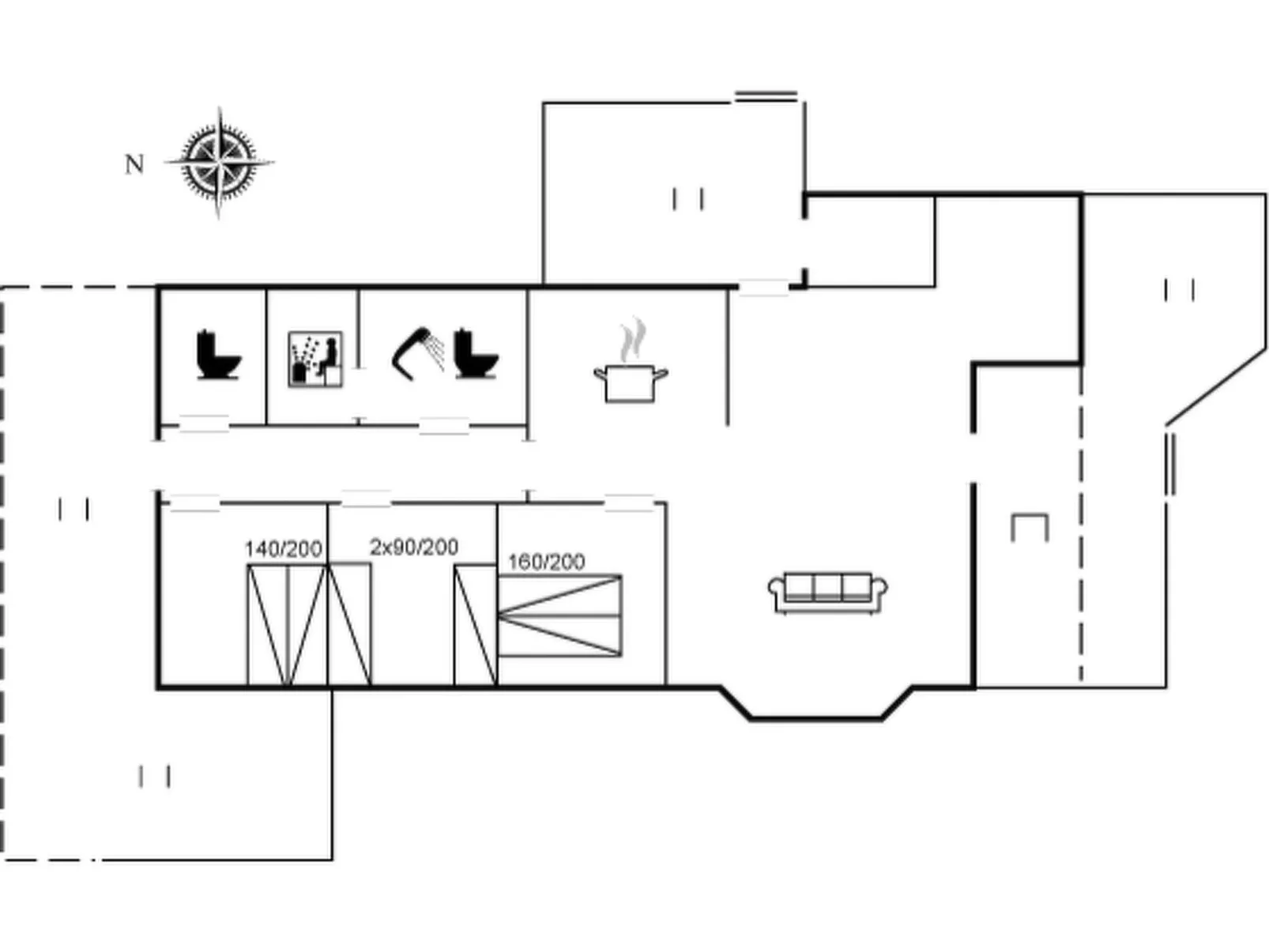 "Suometar" - 400m from the sea
