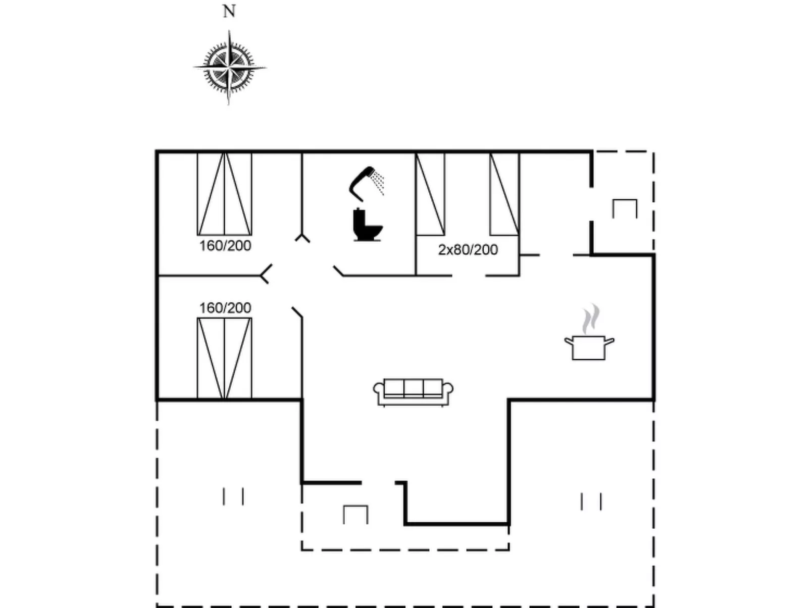 "Gertrude" - 1.1km to the fjord