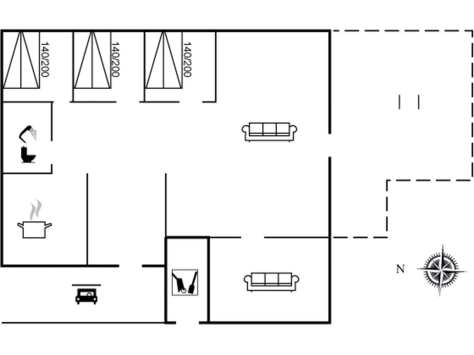 "Velika" - 25m to the fjord