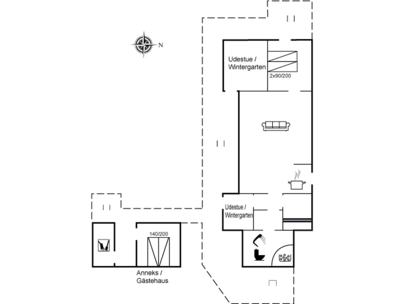 "Ulli" - 1.6km from the sea