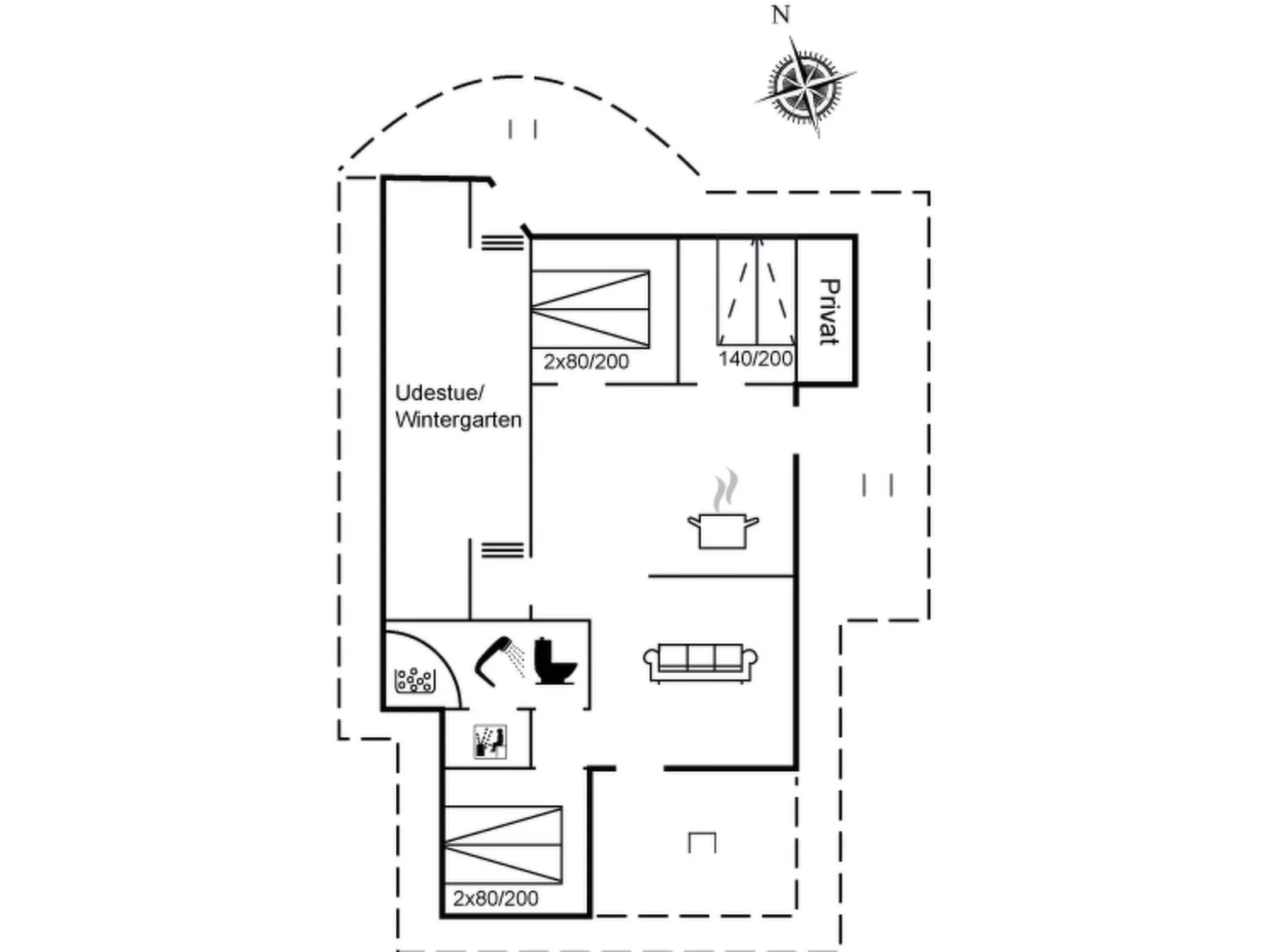 "Annick" - 300m from the sea