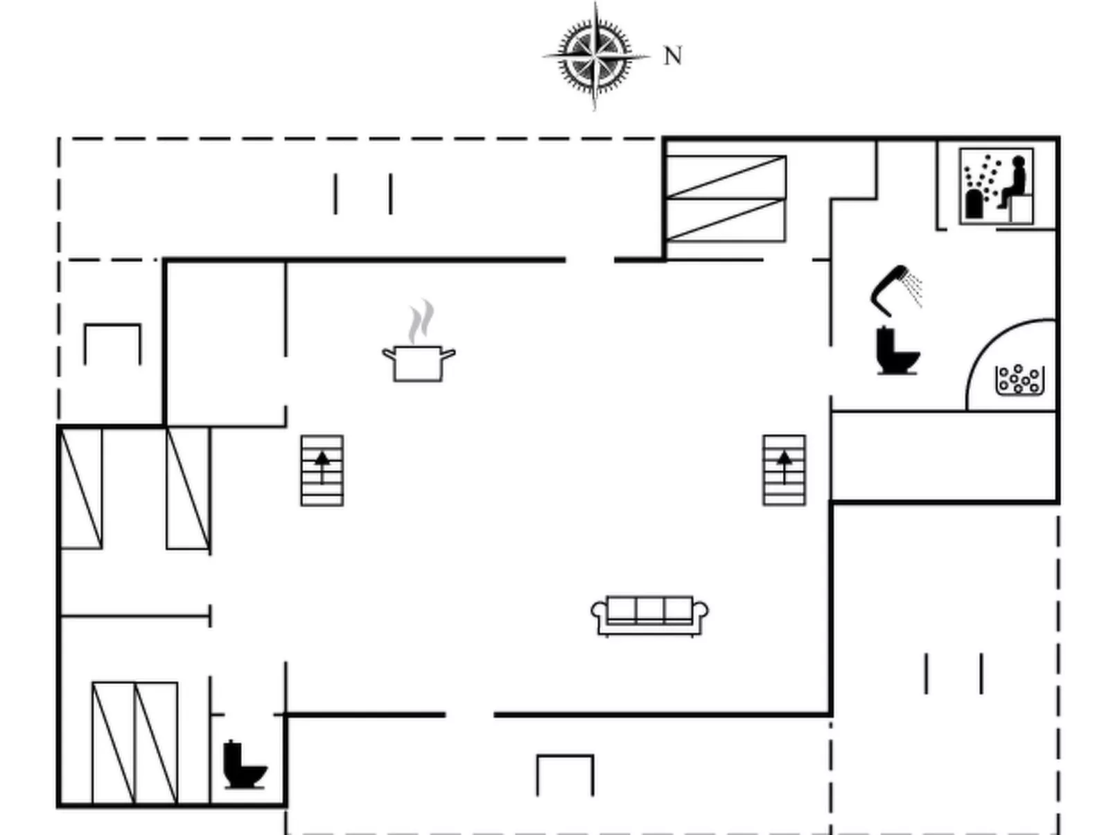 "Emelin" - 475m from the sea