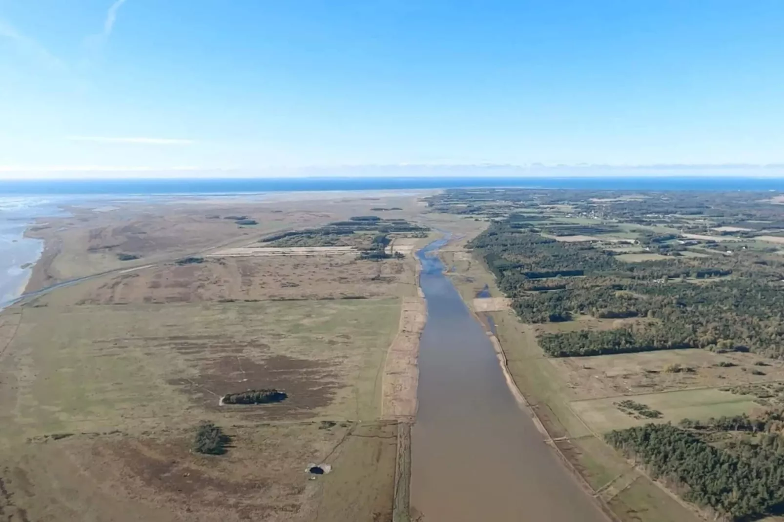 Maison de vacances pour 4 a Læsø-By Traum-Vue sur l'eau