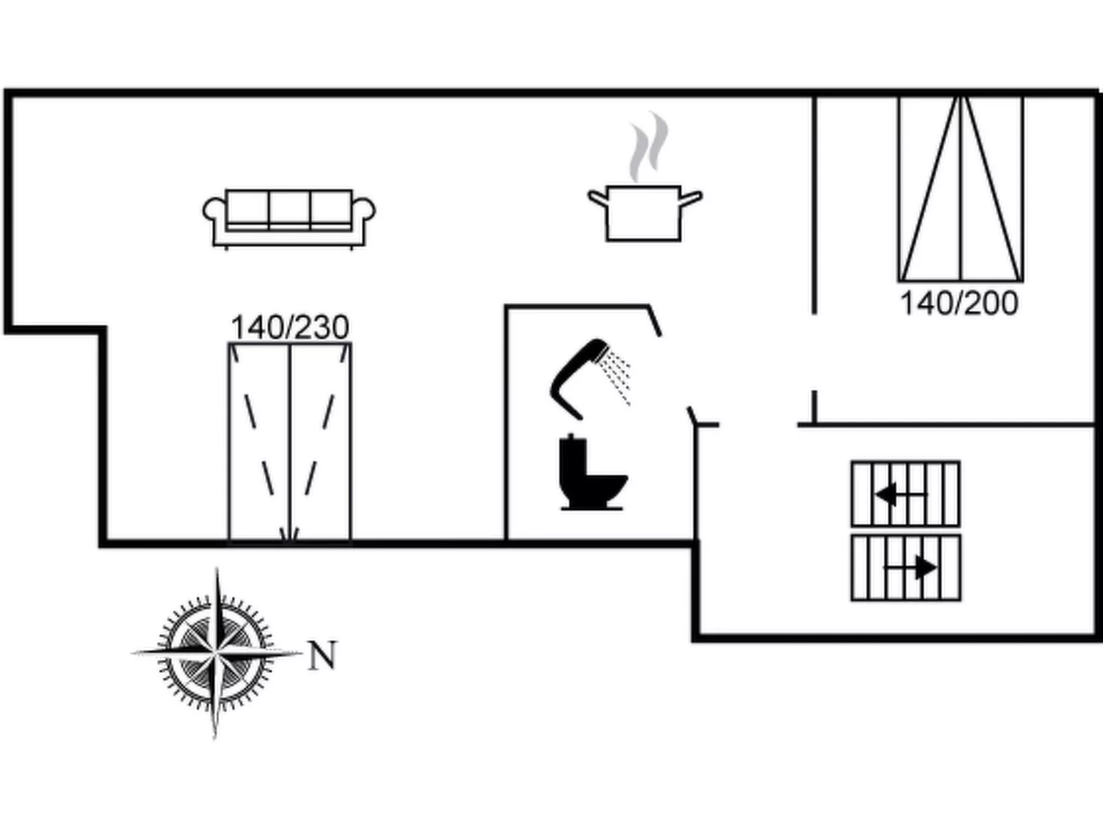 "Marinus" - 100m from the sea