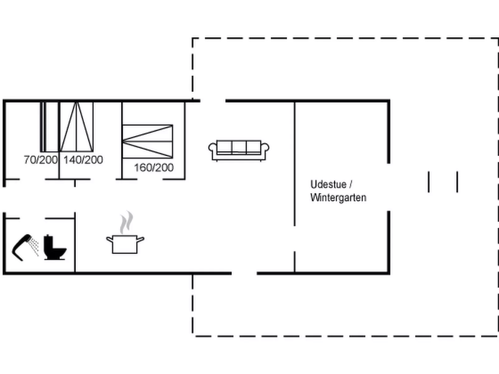 "Jannik" - 300m from the sea