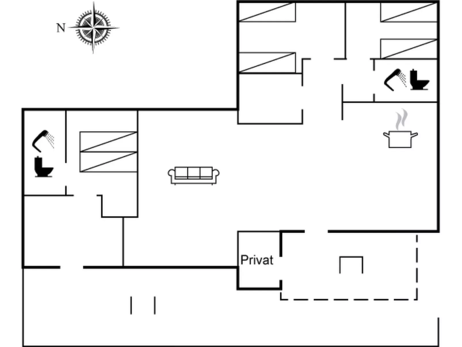 "Aska" - 400m from the sea