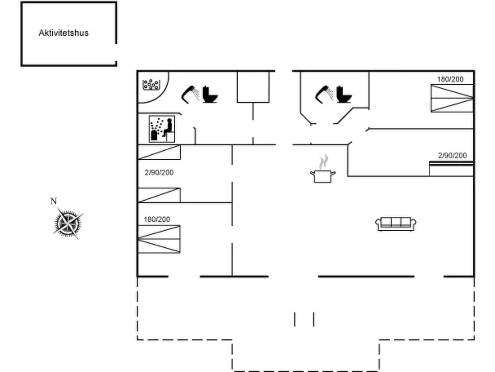 "Josina" - 675m from the sea