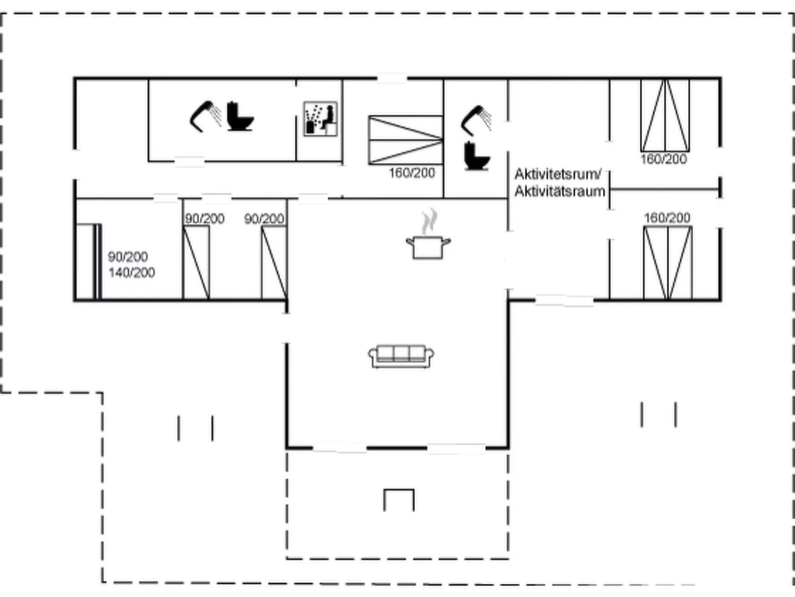 "Ika" - 450m from the sea