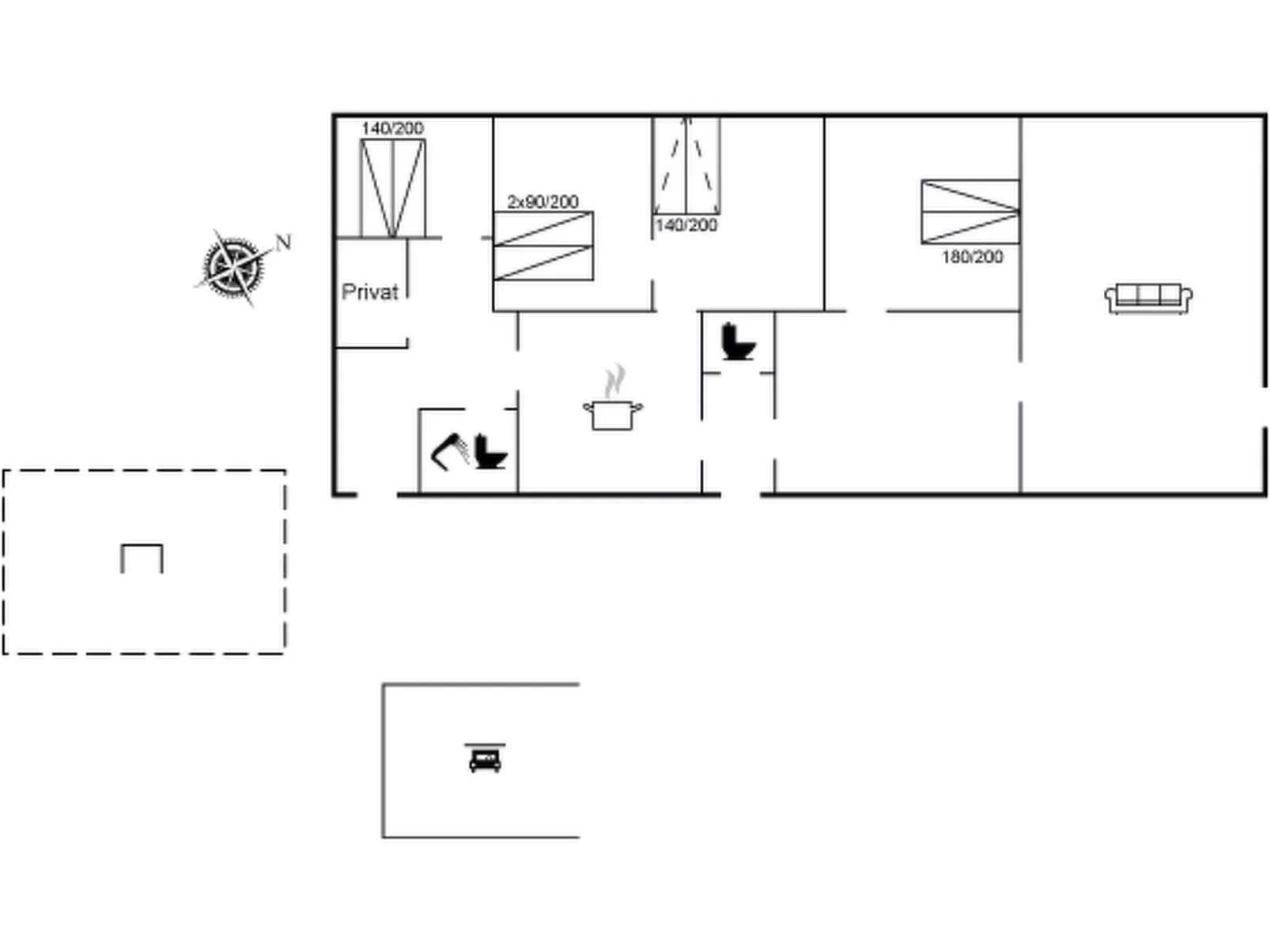 "Elvin" - 2.7km from the sea