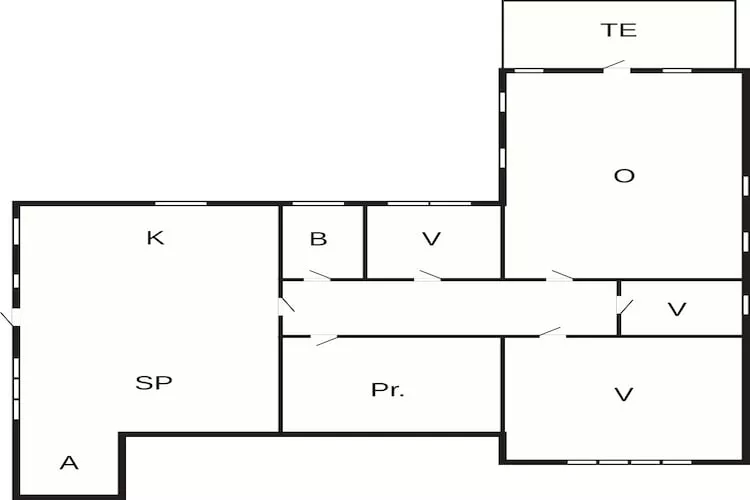 9 person holiday home in Præstø-By Traum-Floor plan
