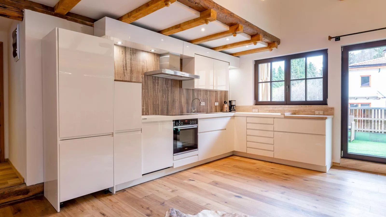 Biber Art Apartment 1 Small-Kitchen