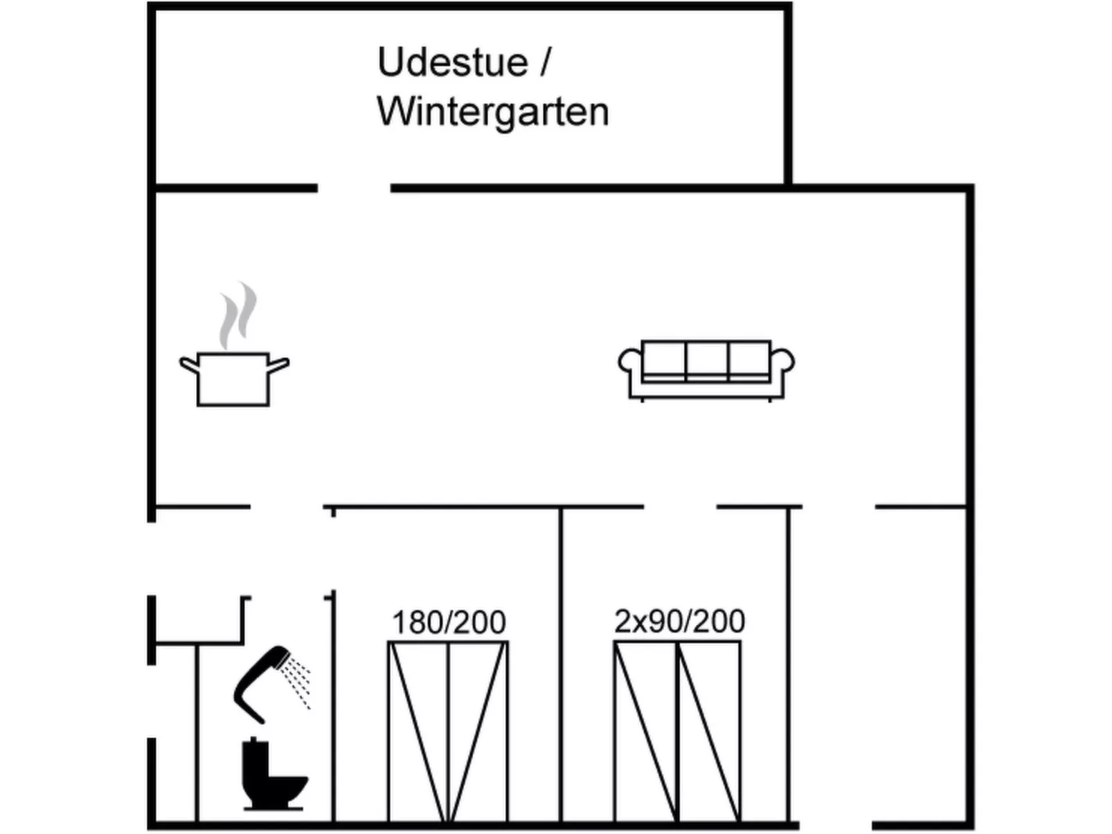 "Velika" - 1.2km from the sea