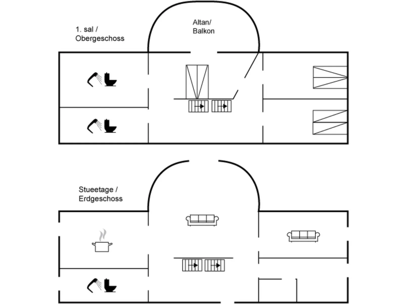 "Herlek" - 450m from the sea