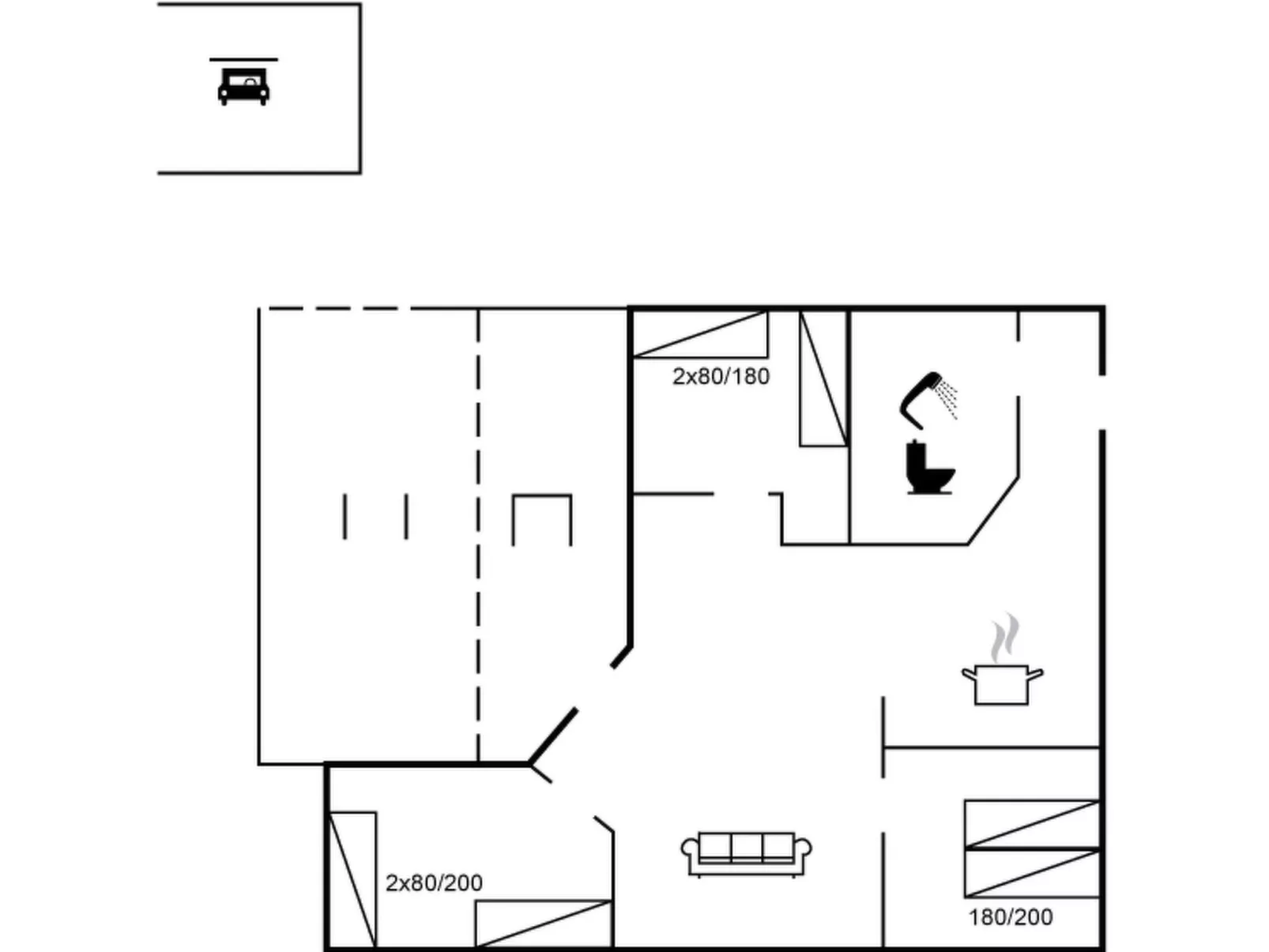 "Bea" - 300m from the sea