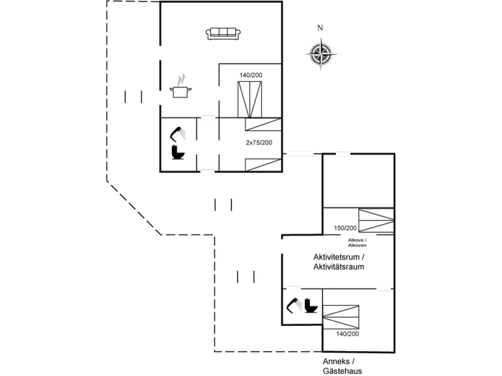 "Carstina" - 400m from the sea