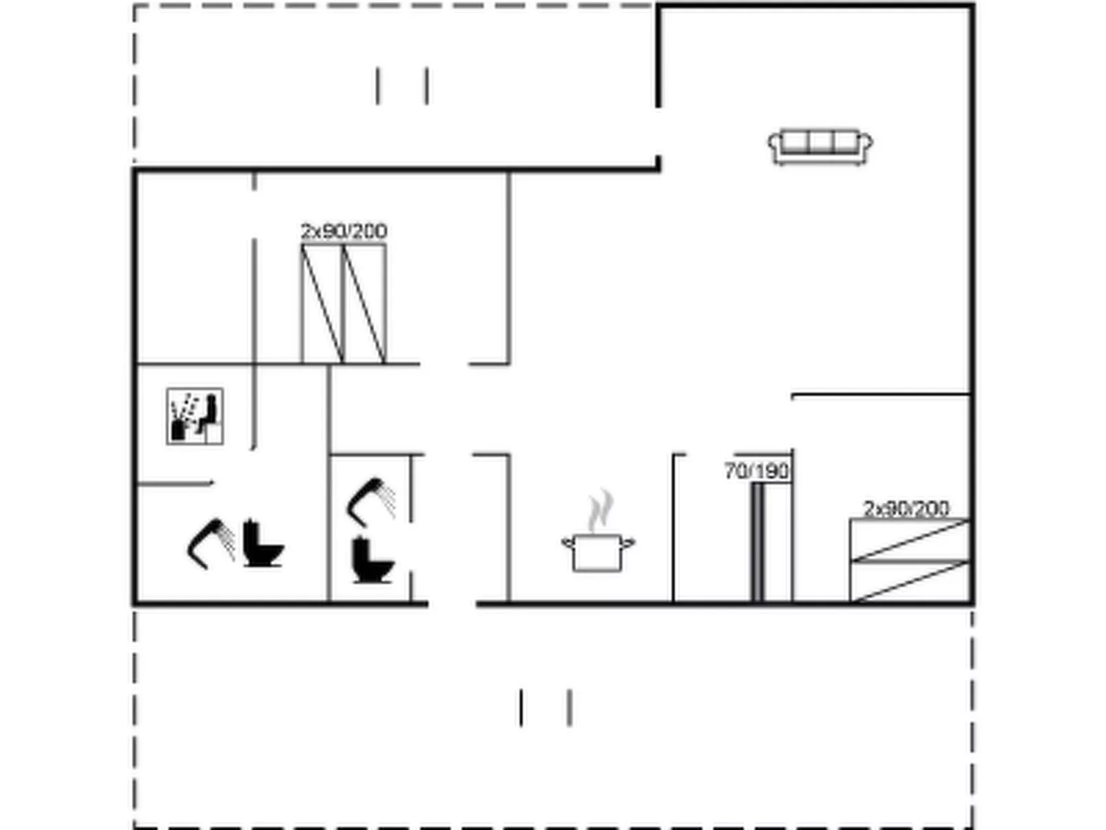 "Gidske" - 300m from the sea