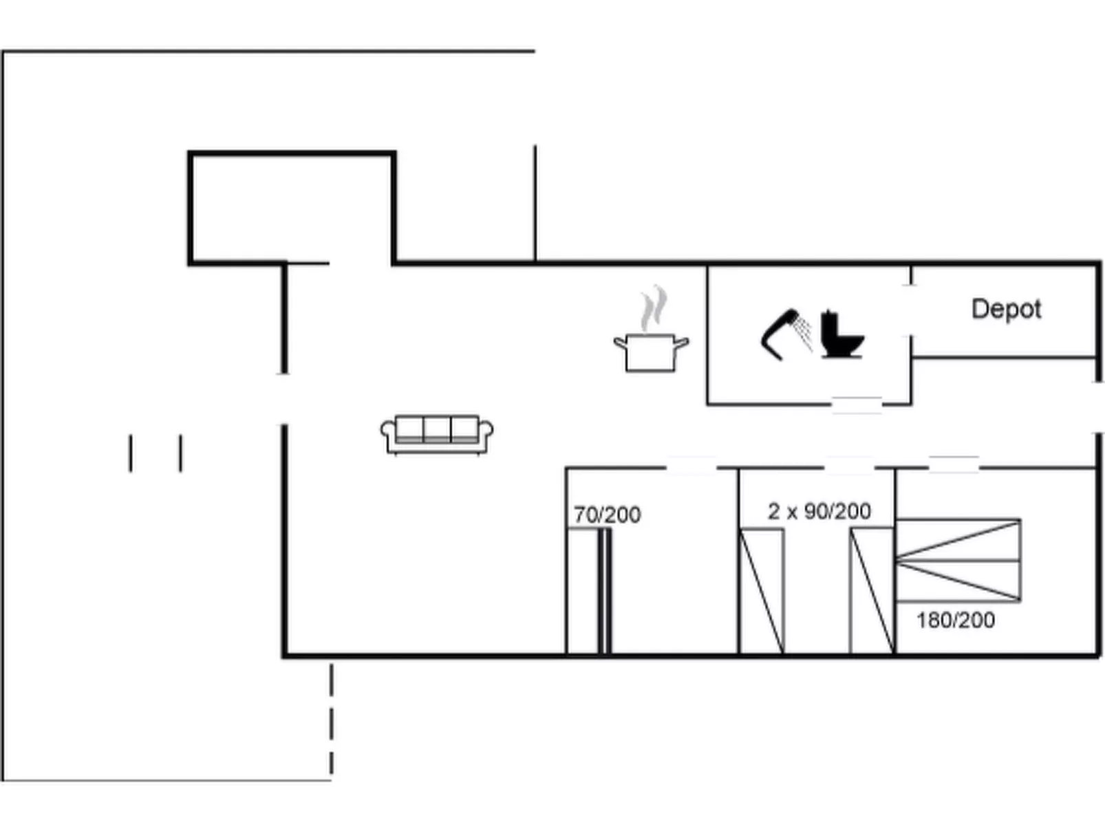 "Albrecht" - 1.8km from the sea